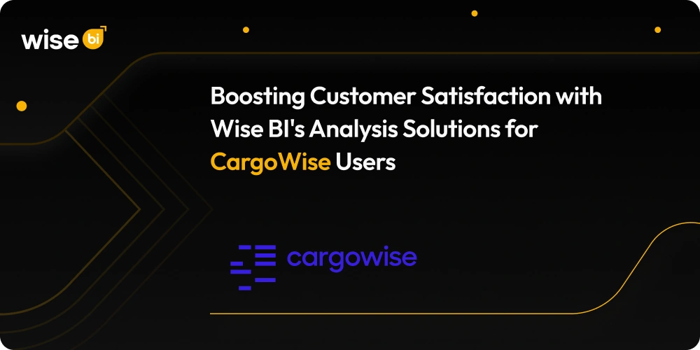 Boosting Customer Satisfaction with Wise BI’s Analytics Solutions for CargoWise Users