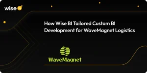 How Wise BI Tailored Custom BI Development for WaveMagnet Logistics: Enhanced Data-Driven Insights