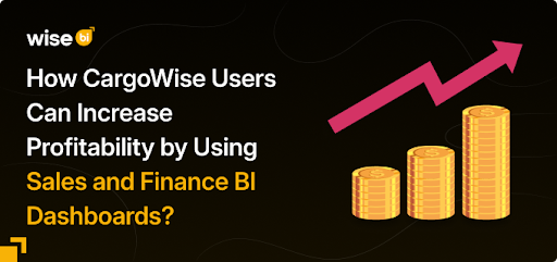 How CargoWise Users Can Increase Profitability by Using Sales and Finance BI Dashboards?