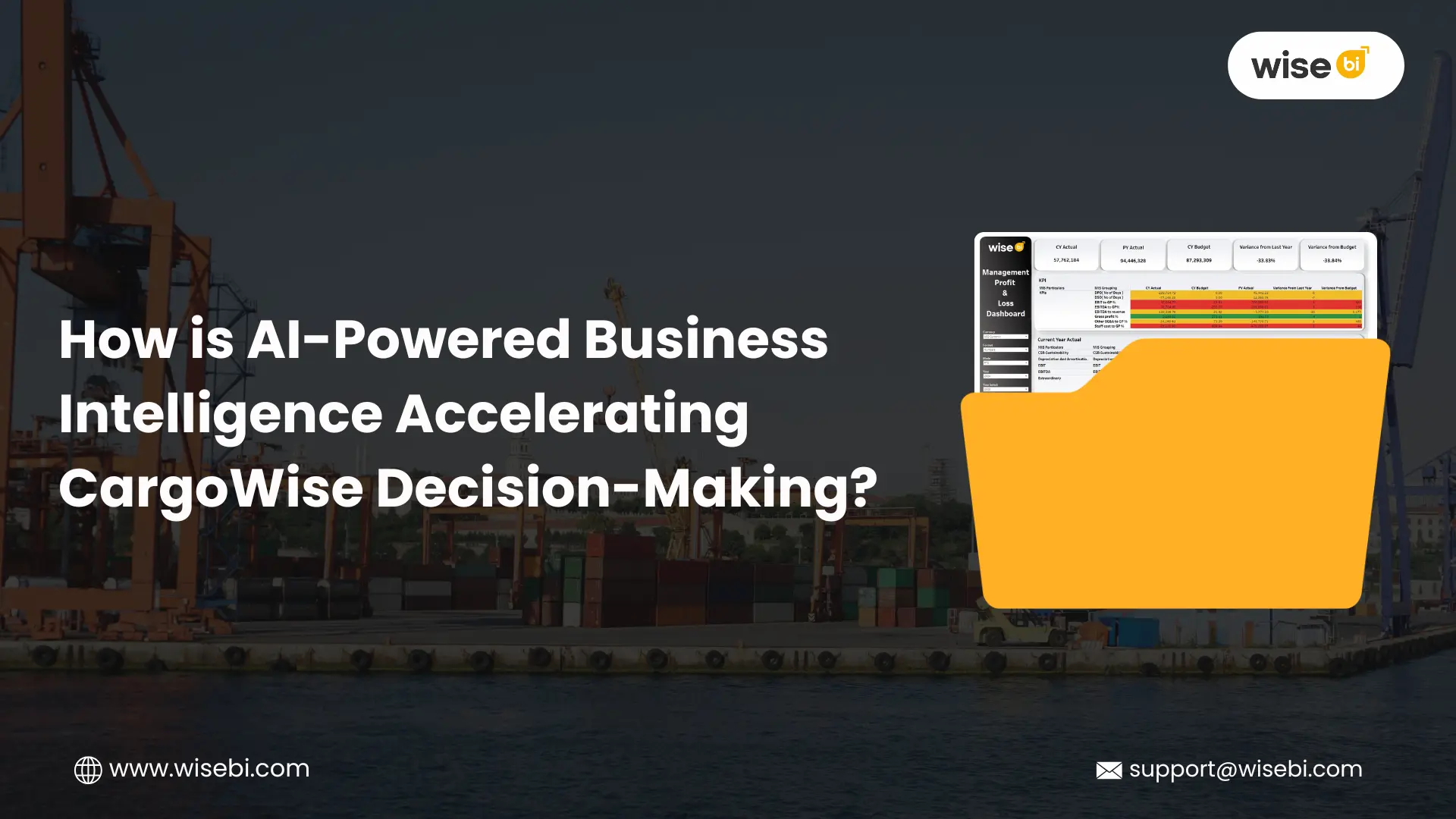 AI Powered Business Intelligence for CargoWise Users - WiseBI